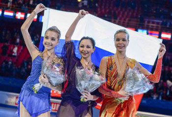 Елена Радионова, Елизавета Туктамышева и Анна Погорилая
