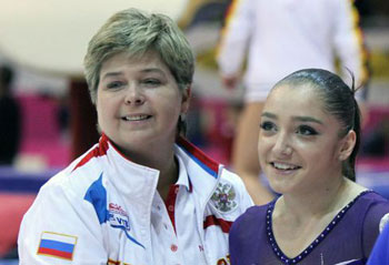Марина Назарова и Алия Мустафина