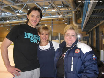 Maxim Trankov, Tatyana Volosozhar and Nina Mozer